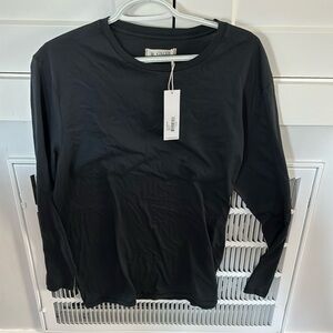 M. SINGER. Men’s, black, long sleeved shirt. NWT.